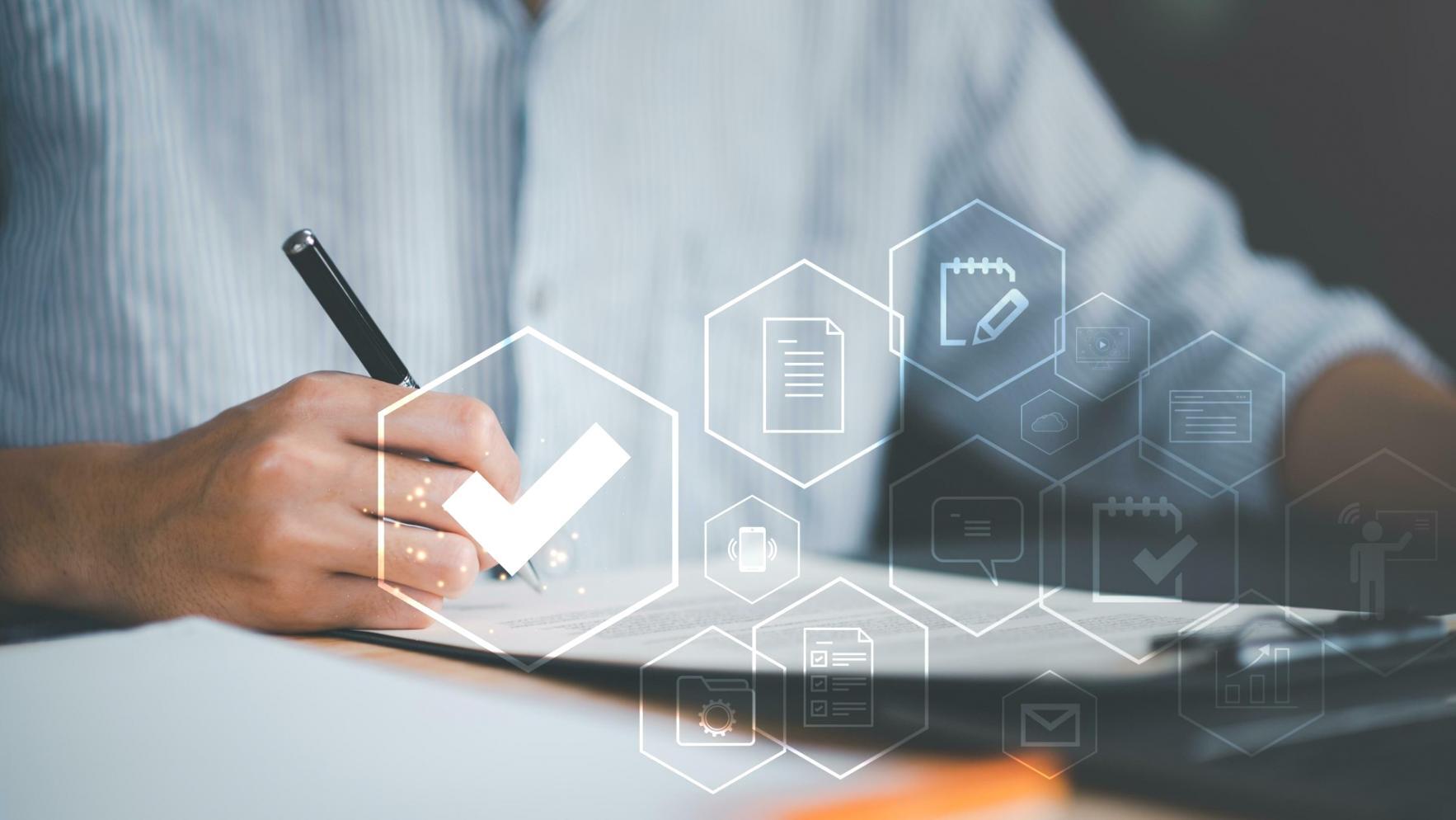 Modern educational workspace with collaborative learning environment